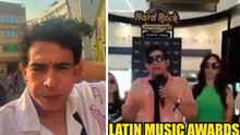 Ernesto Pimentel confunde los premios Heat con los Latin Music Awards y artistas tienen curiosa reacción