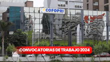 ¿Egresado técnico? Cofopri ofrece más de 20 empleos en costa, sierra y selva con sueldos de hasta S/8.000