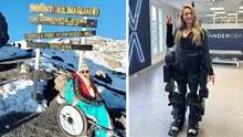 La historia de una peruana en silla de ruedas que triunfa en EE. UU. con deportes extremos: escaló la montaña Kilimanjaro