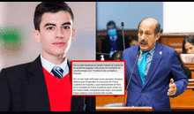 Congresista Valer confunde a ‘El niño polla’ con físico peruano y lo felicita: “Qué honor”