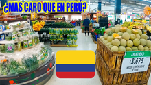 Peruano visita supermercado en Colombia y compara precios de alimentos: "Definitivamente, Perú es más barato"