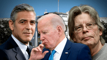 Desde Stephen King a George Clooney: los famosos que pidieron la salida de Joe Biden a su candidatura electoral