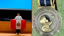 Genio de La Oroya vence a más de 40 países y gana medalla de oro en olimpiada internacional de matemáticas