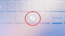 Este es el nuevo botón que integran las laptops con Windows y activa la función potenciada con IA