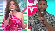 Janet Barboza le reclama en vivo a Edson Dávila por no ir a su cumpleaños: "Se le subieron los humos"