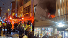 Incendio en Mesa Redonda: cerca de 40 bomberos apagan siniestro en Cercado de Lima