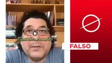 Gastón Acurio no aconseja fármaco para restablecer la función del páncreas y tratar la diabetes: video es falso