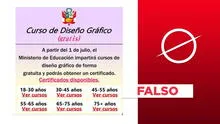 Minedu no imparte cursos gratuitos de Diseño Gráfico con certificado