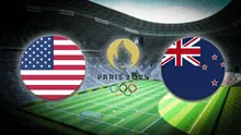 Estados Unidos golea 4-1 a Nueva Zelanda en segunda fecha del grupo A de los Juegos Olímpicos 2024