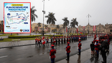 Fiestas Patrias 2024: conoce calles y avenidas cerradas por el Desfile Militar del 29 de julio