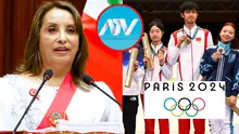 ATV cortó abruptamente mensaje a la nación de la presidenta Dina Boluarte y coloca los Juego Olímpicos 2024