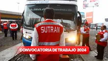 Sutran abre convocatoria de trabajo en Lima y regiones con sueldos de hasta S/8.500: conoce los puestos disponibles