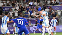 ¡Con bronca al final! Francia clasifica a semifinales en el fútbol masculino tras vencer 1-0 a Argentina en París 2024