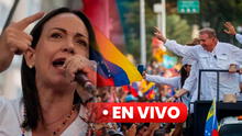 Marcha de María Corina Machado 2024: así fue la multitudinaria PROTESTA contra Nicolás Maduro en Venezuela