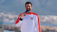 Stefano Peschiera logró la medalla de bronce en vela en los Juegos Olímpicos París 2024