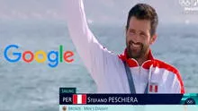 ¿Qué sucede si buscas a Stefano Peschiera en Google? Buscador felicita al atleta peruano de forma curiosa