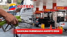 Gasolina subsidiada en Venezuela 2024: revisa AQUÍ el cronograma OFICIAL del 12 al 18 de agosto