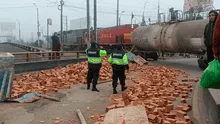 Choque de tren a la altura de la avenida Pedro Ruiz Gallo genera tráfico vehicular en la Carretera Central