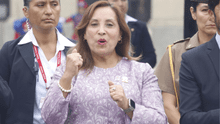 Dina Boluarte asiste a inauguración de hospital en SJM solo con el canal del Estado