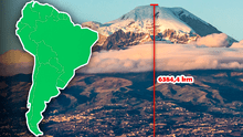 La 'montaña' de América Latina que supera al Everest desde el centro de la Tierra: el punto más cerca al Sol