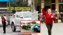 Mujer finge tener discapacidad y estaciona su auto en zona exclusiva: grúa se lo lleva y ella sale corriendo