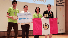 Los 3 niños prodigios peruanos que conquistaron la medalla de bronce en Olimpiada Internacional de Corea del Sur