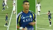 Los lamentables gestos de Cristiano Ronaldo contra sus compañeros en plena goleada de Al Hilal