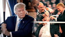 Trump y su vínculo con el mundo deportivo: compró un equipo de fútbol americano y venció al presidente de la WWE