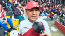 Peruano llora al recordar a su esposa fallecida que lo acompañaba a alentar a la selección de vóley