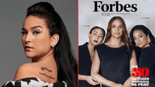 Daniela Darcourt encabeza la portada de Forbes como una de las mujeres más destacadas del Perú