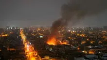 Gran incendio en Breña afecta a 10 viviendas: impactantes imágenes del siniestro en almacén de productos inflamables