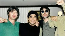 La noche en que Liam y Noel Gallagher, de Oasis, conocieron a Maradona y amenazó con dispararles