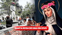 Feliz día Santa Rosa de Lima: Sigue EN VIVO las celebraciones por el día de la 'Patrona de la PNP'