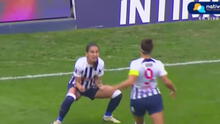 Thaisa anotó golazo de tiro libre y puso el 1-0 de Alianza Lima ante Universitario en la final femenina