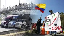 Levantan paro de camioneros en Colombia tras llegar a acuerdo con gobierno de Petro por precio de diésel