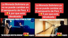 Intentan cambiar pesos bolivianos en Perú, pero se llevan gran sorpresa: En Bolivia tampoco quieren aceptar las monedas