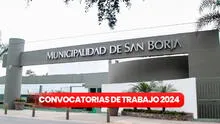 Municipalidad de San Borja anuncia NUEVOS puestos de trabajo con sueldos de hasta S/6.400: ¿cómo postular?