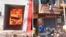 Peruana hace llorar a miles al lanzar a sus 2 perros por la ventana para salvarlos de morir durante incendio