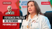 Fotocheck político de septiembre, por Mirko Lauer