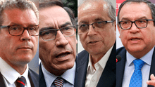 Martín Vizcarra, Nicanor Boluarte y Morgan Quero son investigados por complot contra Alberto Otárola