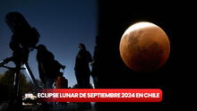 Eclipse lunar de septiembre 2024 en Chile EN VIVO: horario, dónde y cómo ver la superluna