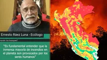 ¿Cuál es el verdadero origen del aumento de incendios forestales en Perú?: esto dijo un ecólogo