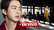 Jin de BTS en el Milan Fashion Week 2024: link oficial para ver su presentación en vivo