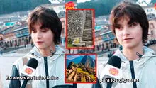 Alemana sorprende por curioso comentario sobre Machu Picchu: “Hay grandes escaleras para los gigantes”