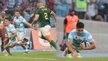 ¡Se tumbaron al campeón del mundo! Los Pumas ganan 29-28 a Sudáfrica por el Rugby Championship 2024