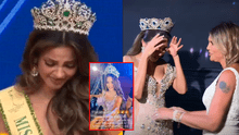 Fan le entrega emotivo regalo a Luciana Fuster tras verla romper en llanto en el Miss Grand Perú