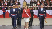 Dina Boluarte en la ceremonia por el Día de las Fuerzas Armadas: "Los enemigos del Perú jamás nos van a vencer"