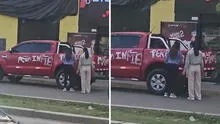 Peruana descubrió infidelidad de su pareja y pintó auto junto a su mejor amiga: clip es viral