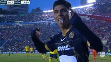 Piero Quispe anota sensacional gol con Pumas: marcó el 1-0 en el clásico ante América por la Liga MX