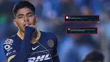 Hinchas de Pumas UNAM alaban a Piero Quispe tras soberbio gol ante América: "El príncipe inca"